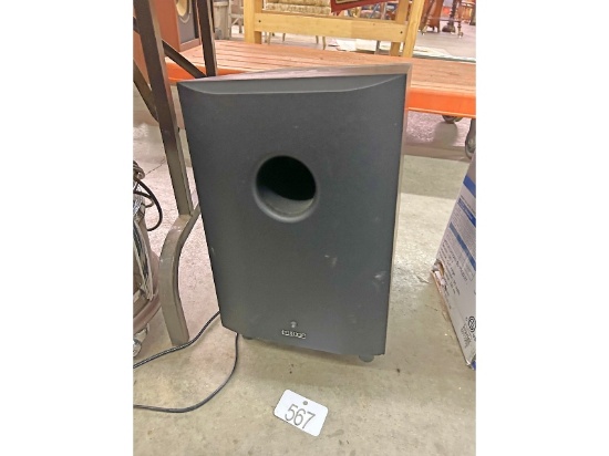 Mission Subwoofer - As Viewed