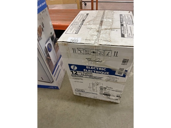 NEW Whirlpool Electric 12 Gallon Water Heater