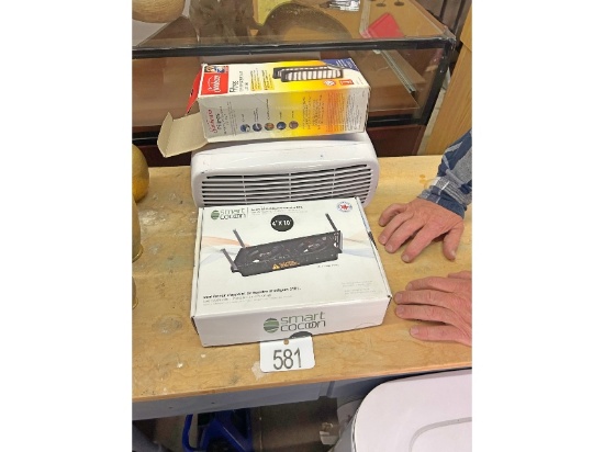 Air Cleaner and Booster Fan