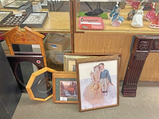 Quantity of Mirrors and Prints