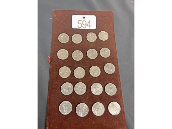 20 x $1 Coins