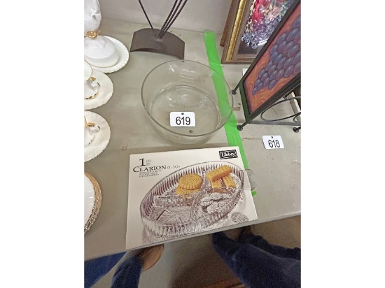 2 Crystal Dishes