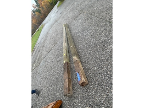 2 - 6'x6' Posts