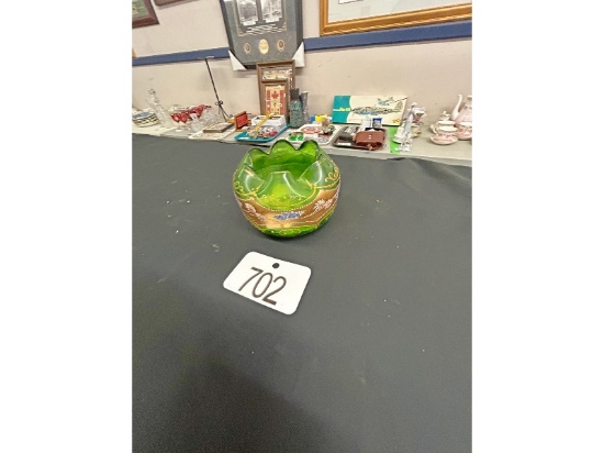 Hand Painted Signed Vase