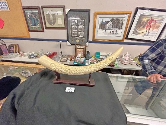 Carved Horn
