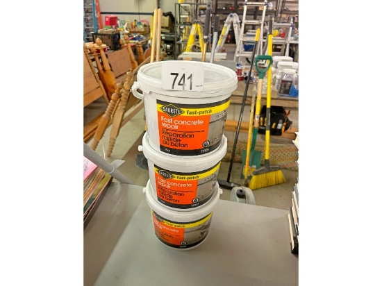 3  x Fast Patch Concrete Repair