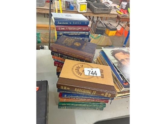 3 Stacks of Limited Edition Hardcover Books