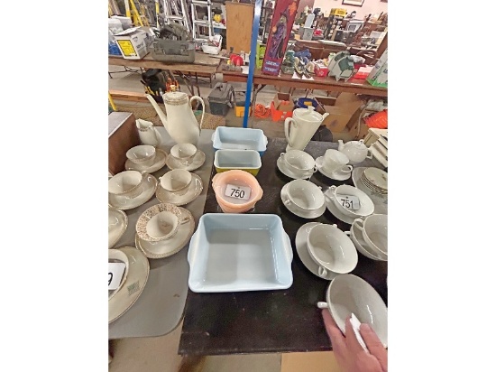 Coloured Pyrex Dishes