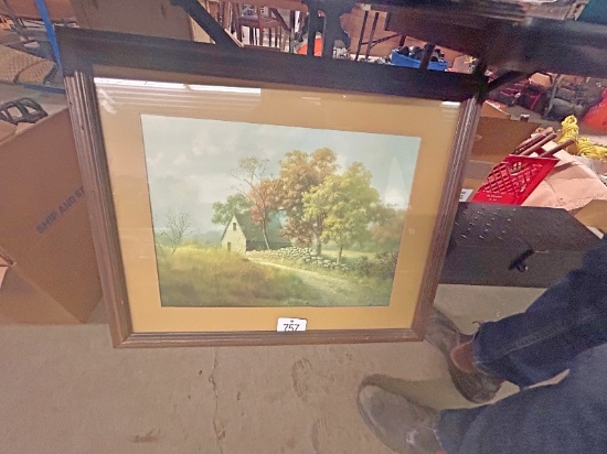 Framed Signed Print