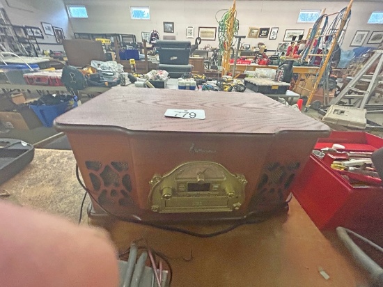Emerson Radio and Record Player