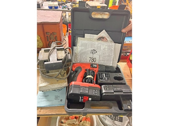 Sander and Cordless Drill