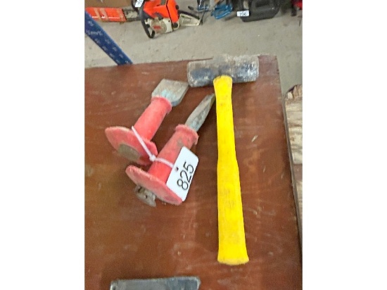 Cement Chisels and Hammer