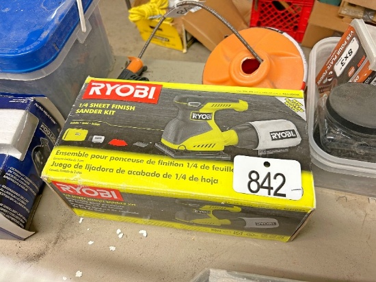New Ryobi Sander