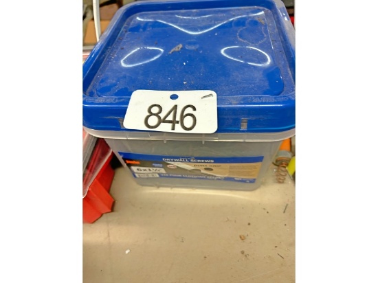 New Pail of 1.25" Drywall Screws