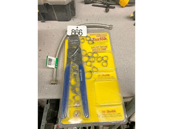 Pinch Clamp and Flex Hose
