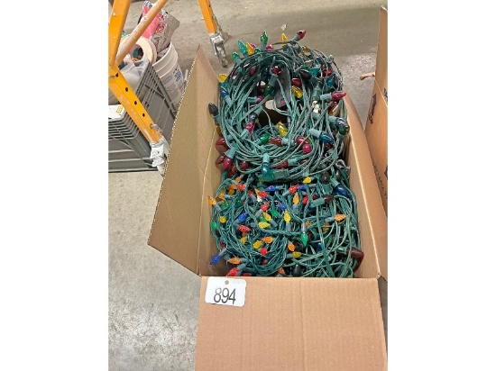 Box of Christmas Lights