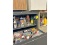 Steel Cabinet & Contents Including New Paint Guns
