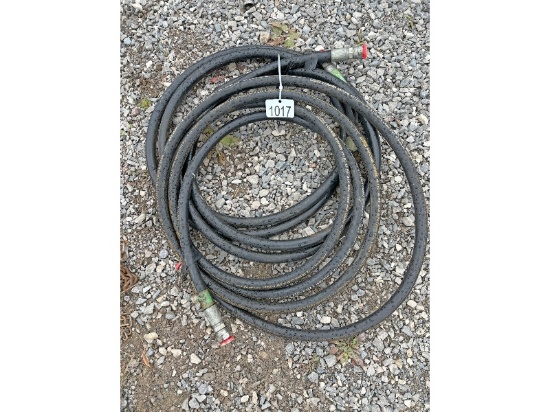 2 - 3/4" Hydraulic Hoses