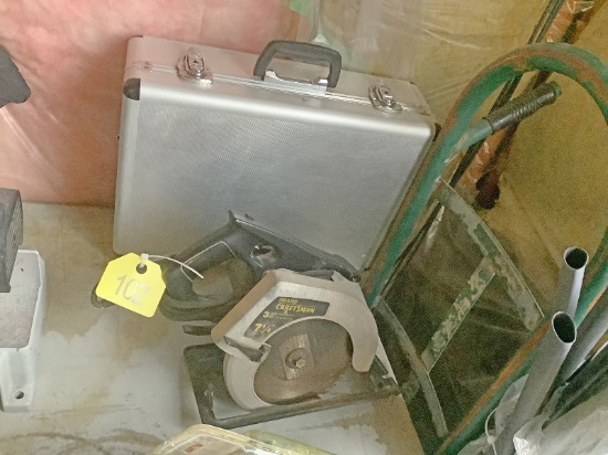 Craftsman Circular Saw & Stainless Steel Carrying Case