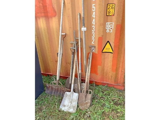 Assorted Shovels and Forks
