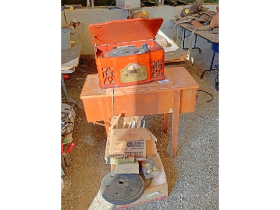 Radio, Sewing Machine, Caulking, Etc.