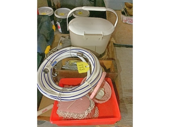 Swan Hose & Box Lot