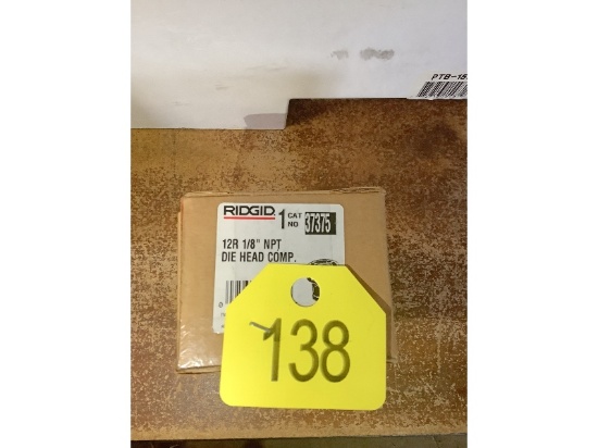 Ridgid 1/8" Die Head