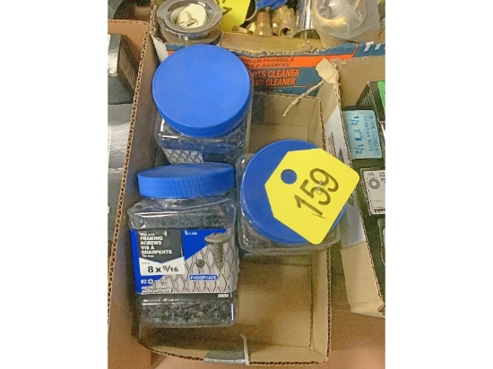 Box of New Fasteners
