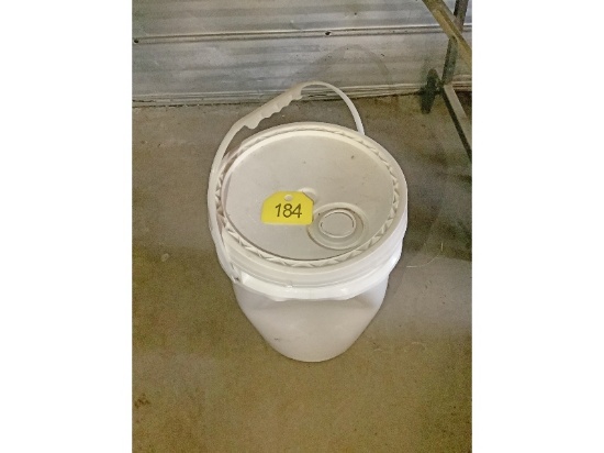 Pail of Hand Sanitizer