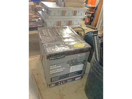 New Pro Point 212 cc Horizontal Shaft Gas Engine