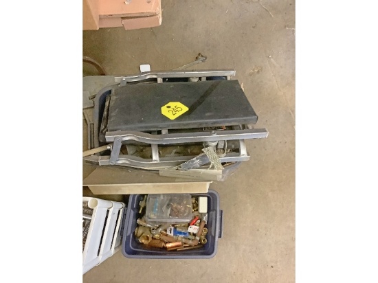 Floor Creeper, Plumbing Parts, Etc.