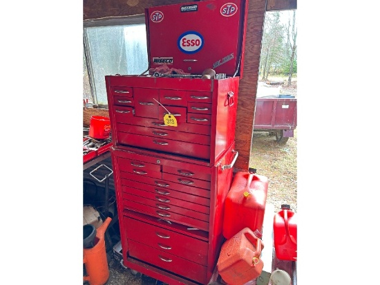 3 Tier Tool Chest & Contents