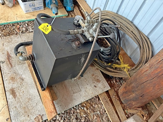 PTO Driven Hydraulic Power Pack With Hoses