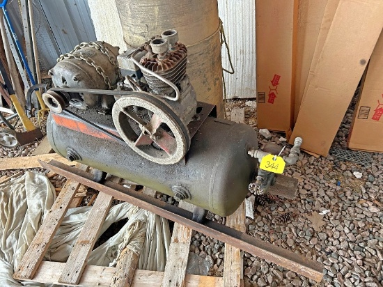 Air Compressor, Rubber Mat & Styrofoam