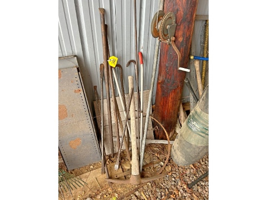 Tire Spoons, Pry Bars & Pick Axe