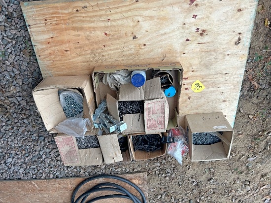 Nails, Apron Chain, Screws, Etc.