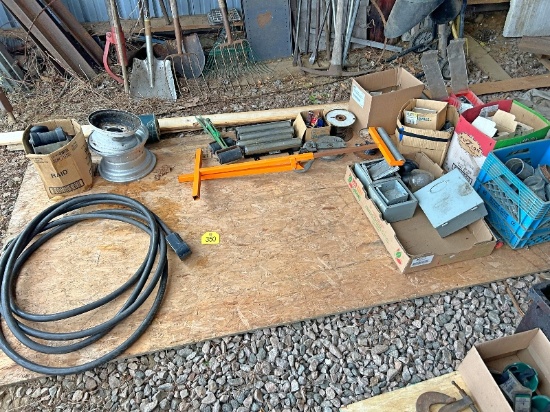 Snatch Block, 240V Cord, Rollers, Etc.