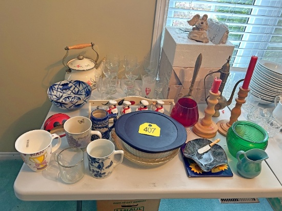 Lot of Assorted Glassware