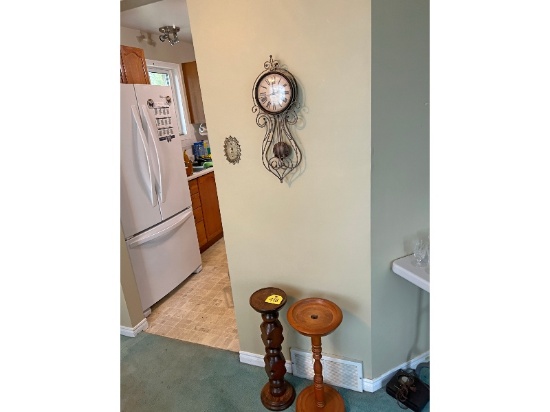 2 Wooden Plant Stands
