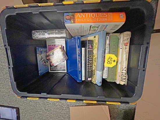 Bin of Bird Books
