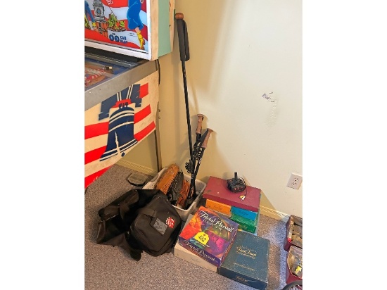 Trivial Pursuit Games, Ball Gloves, Etc.