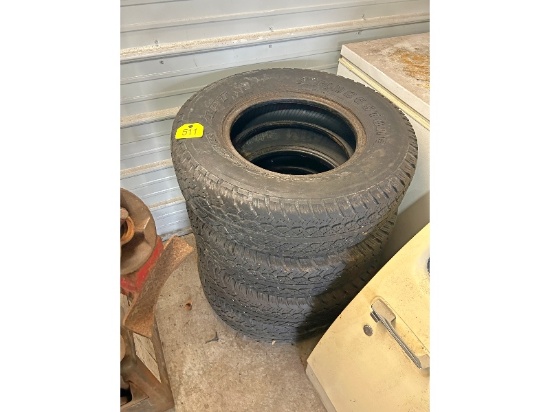 4 Bridgestone Dueller LT 245/75R16 Tires
