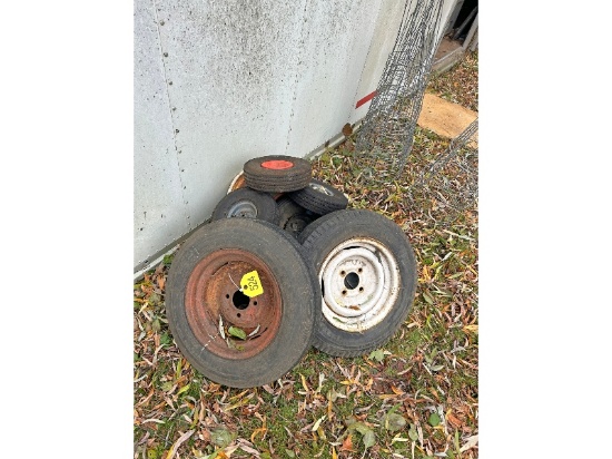 Assorted Small Trailer Tires