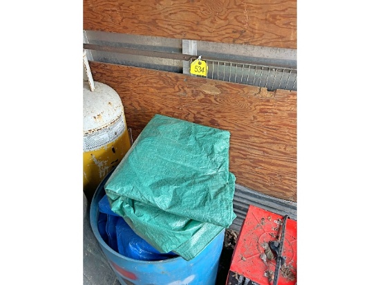 Barrel of Tarps