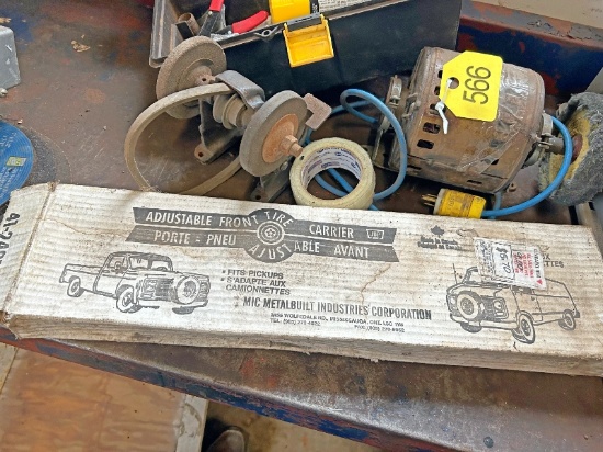 Tire Carrier, Electric Motor, Etc.