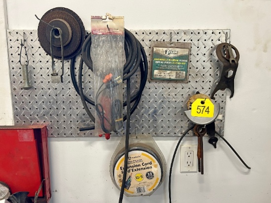 Pegboard & Contents