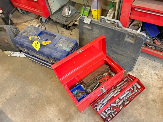 2 Toolboxes & Contents Plus Behind The Seat Toolbox