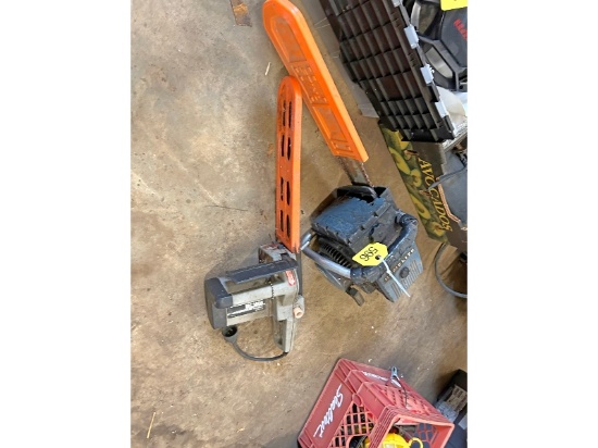 Homelite Gas Chainsaw & Electric Chainsaw