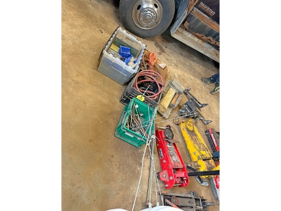 Brake Lines, Threaded Rod, Air Hose, Propane Torch & Extension Cords