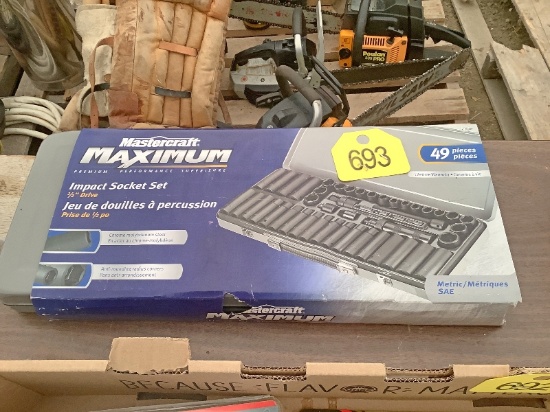 Mastercraft Maximum Impact Socket Set - 1/2" Drive